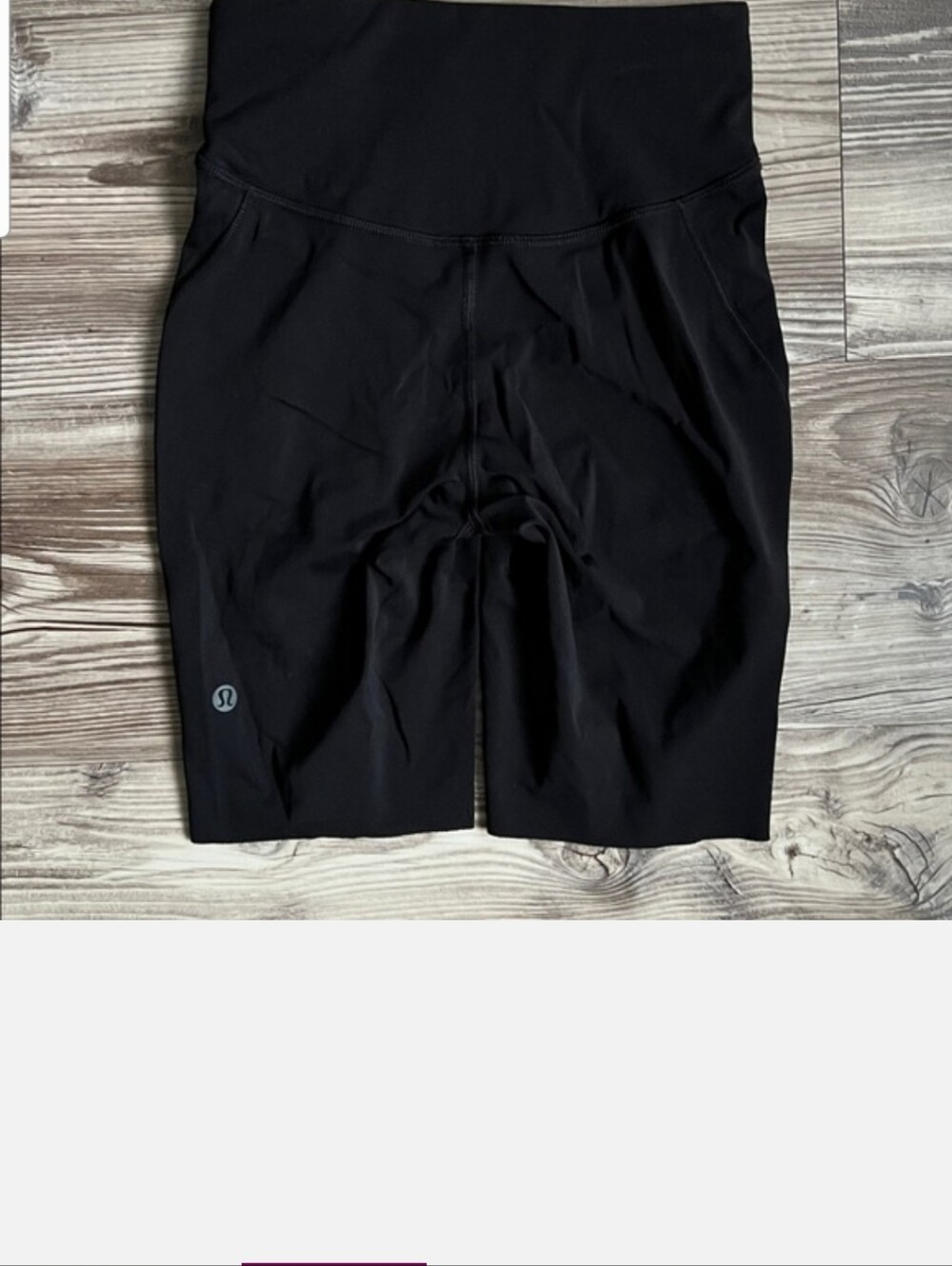 Lululemon Base Pace High-Rise Short 8" Black Size 2 Bike Shorts